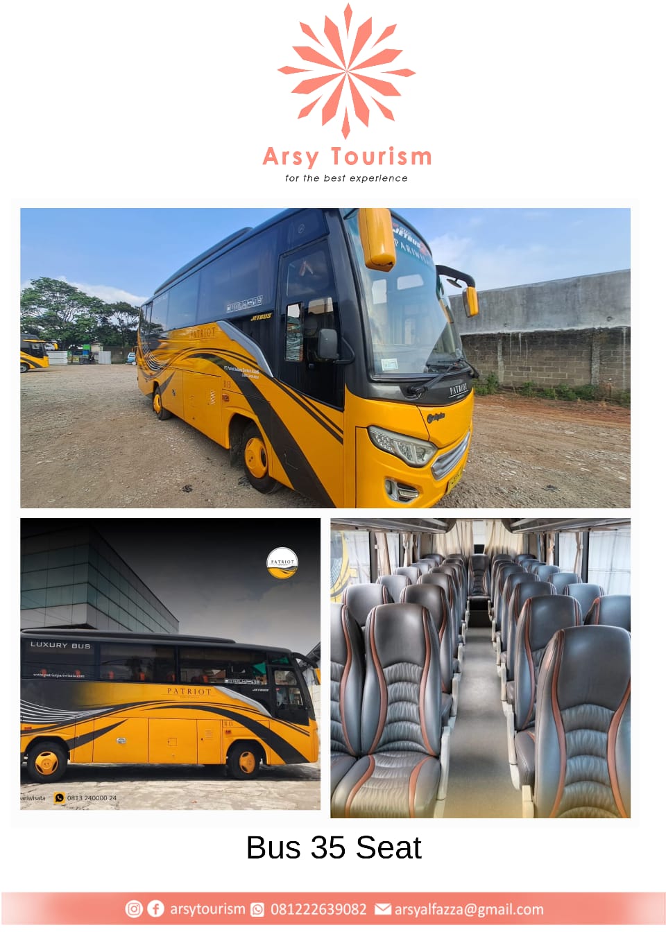 Medium Bus 35 Seats Patriot