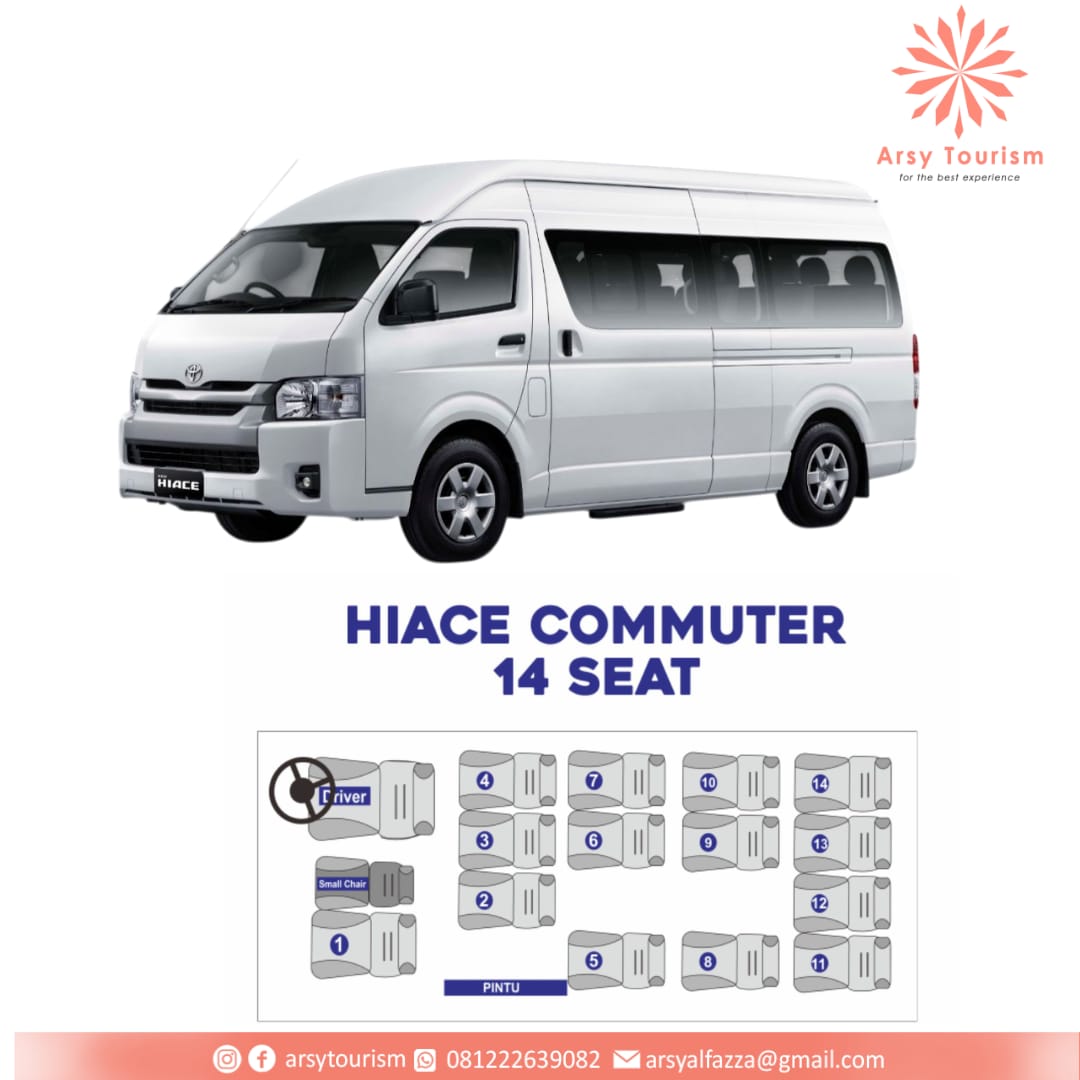 Toyota HiAce Commuter 14 Seats